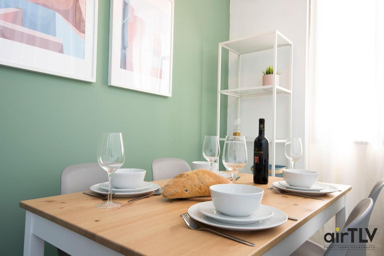 Airtlv - Central Arlozorov 3Br Apartment Tel Aviv Ngoại thất bức ảnh